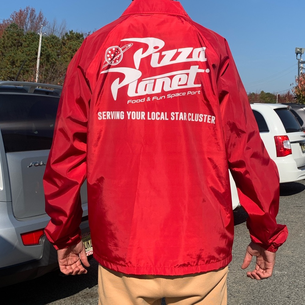 Limited Edition Toy Story Pizza Planet Jacket - XL, Like New!